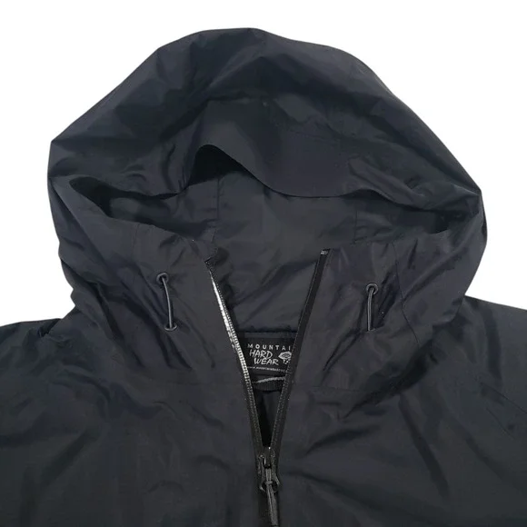 Mountain Hardwear Black Utility Jacket with Hood - Picture 5 of 16
